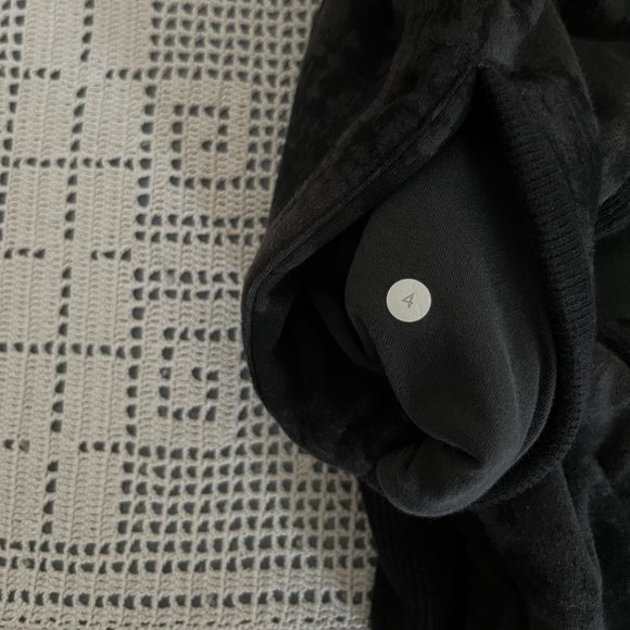 Lululemon To Class Jacket black & grey tie dye size 4 rare - Picture 14 of 14